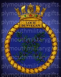 HMS Loch Dunvegan Magnet